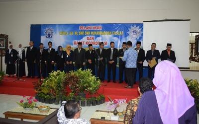 Majelis Dikdasmen PDM Cilacap Gelar Rakor dan Pelantikan 15 Kepala Sekolah Muhammadiyah